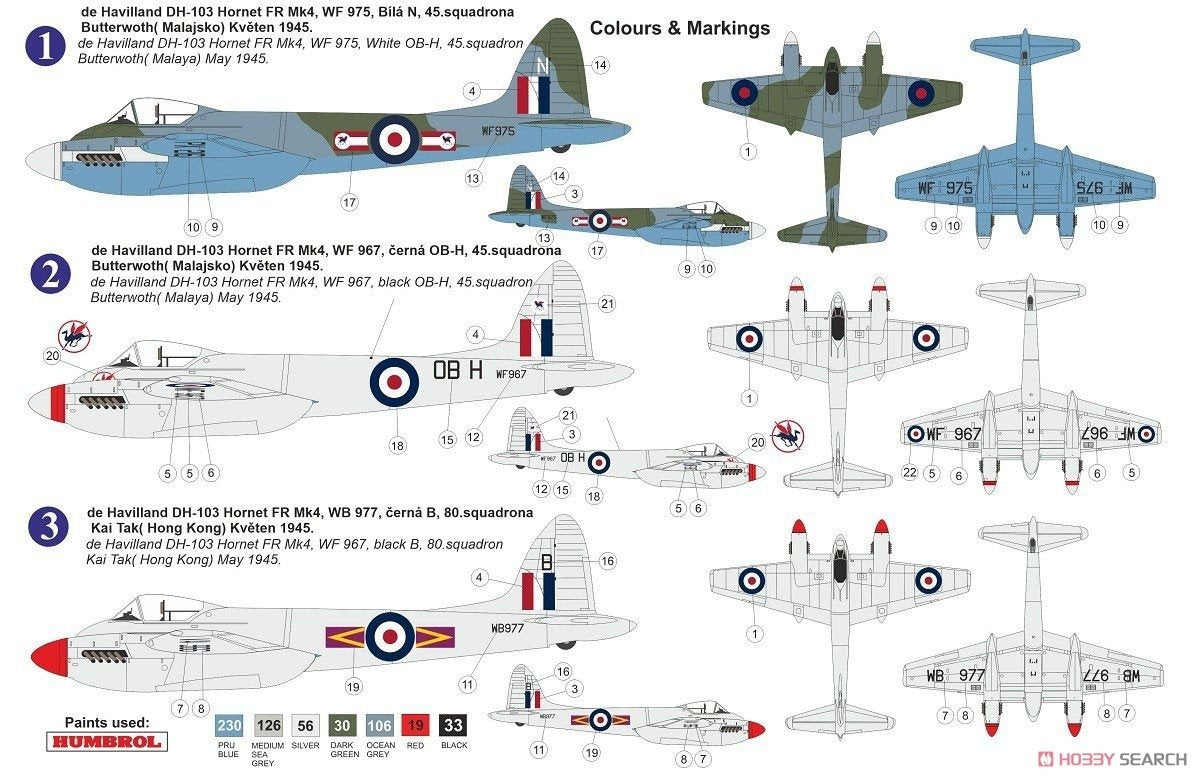 AZ Model AZ7654 de Havilland DH.103 Hornet F Mk. 4 1/72 – zdjęcie 4