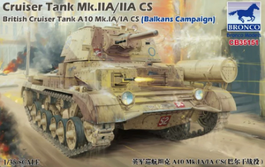 Bronco CB35151 Char de croisière britannique A10 Mk. IA/IA CS Char de croisière Mark IIA/IIA CS (Campagne des Balkans) (1/35)