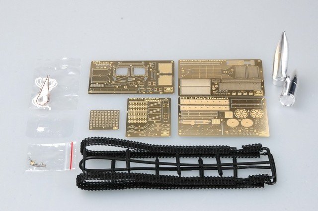 Trumpeter 00363 Allemand Pz.Kpfw IV Ausf F Fahrgestell (1/35) – imagen 9