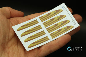 Quinta Studio QL32013 Hélices en bois Heine (Wingnut Wings) 1/32 – immagine 3
