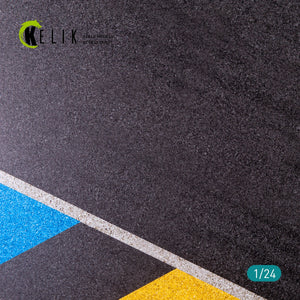 KELIK KS24004 ROUTE ASPHALTE 24 HEURES DU MANS TYPE 2 BASE - ACRYLIQUE 3 MM (180 X 357 MM) 1/24 – imagen 4