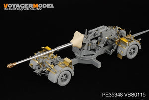 Maquette Voyager PE35348, char allemand PaK 43/3 L/71 de la Seconde Guerre mondiale avec boîte à outils, pour DRAGON 6522 au 1/35 – Bild 3