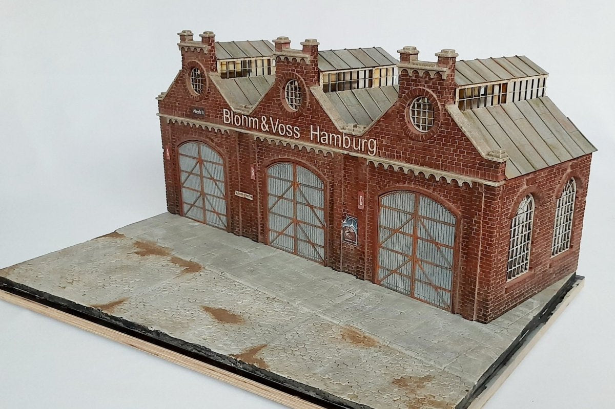 RT-Diorama 35285 Socle de diorama : « Hangars industriels » 1/35 – image 6