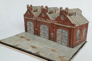 RT-Diorama 35285 Socle de diorama : « Hangars industriels » 1/35 – image 6