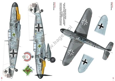 Kagero 55005 Messerschmitt Bf 109 FG EN/PL – immagine 4