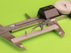 Maquette Master GM-35-069 Browning M2HB calibre .50 (12,7 mm) - mitrailleuse sur affût de char - début de la Seconde Guerre mondiale (berceau D69820 avec petite boîte à munitions D68375) 1/35 – image 6