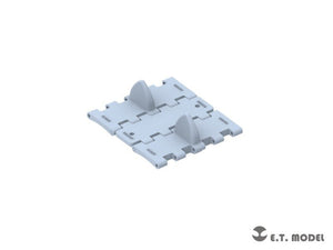 ET Model P35-017 Chenilles fonctionnelles (impression 3D) pour char soviétique T-34, largeur 500 mm, maillons moulés (type 1942), échelle 1/35 – Bild 5