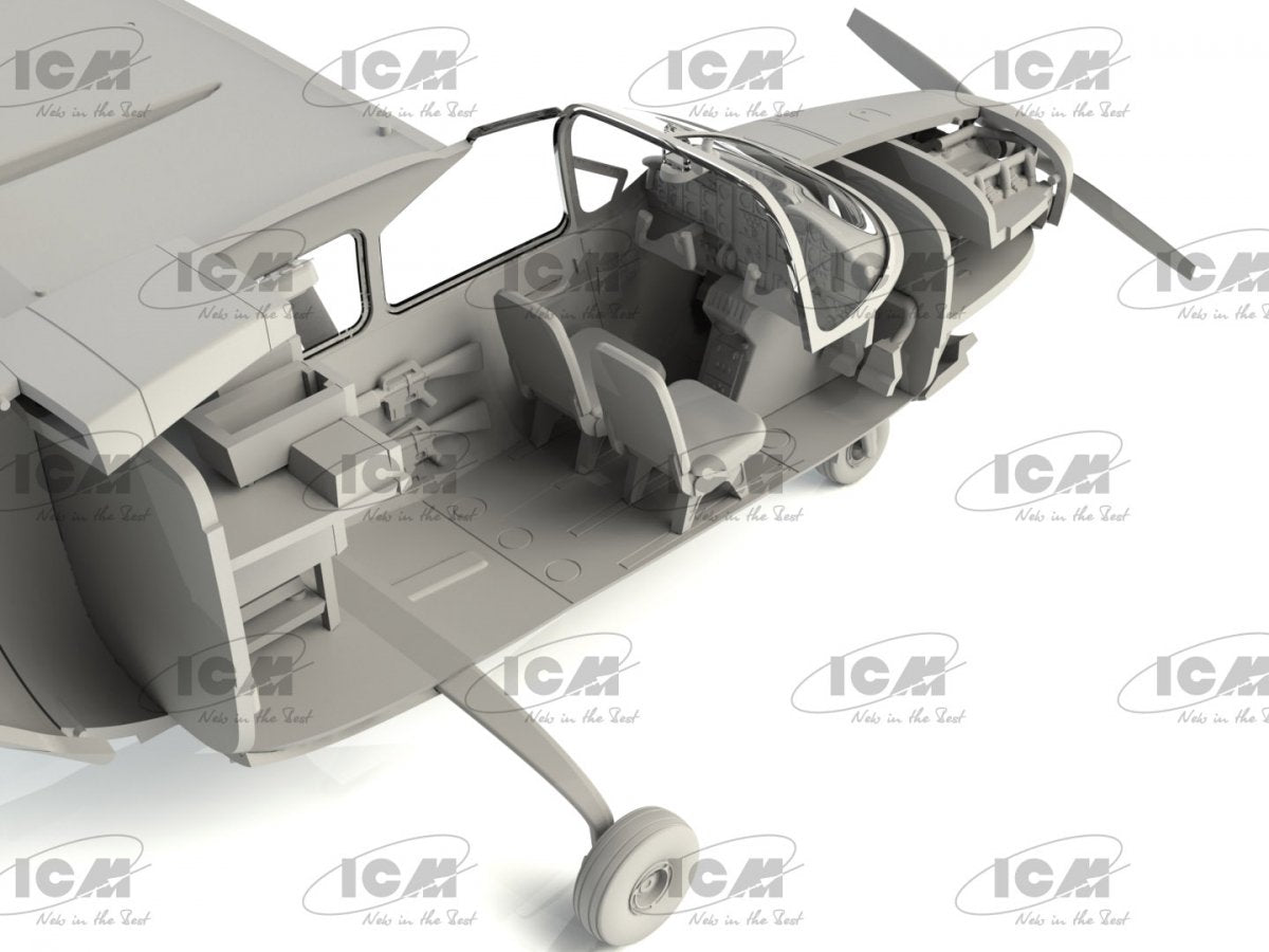 ICM 48292 O-2A (production tardive) Avion d&amp;#39;observation de l&amp;#39;USAF 1/48 – image 7
