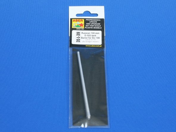 Canon de char russe Aber 35L-039 de 100 mm D-10S pour chasseur de chars SU-100 (1/35) – image 4