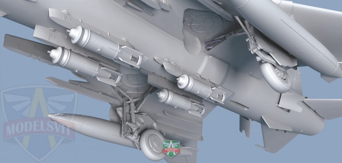 Modelsvit 72047 Su-17M3 advanced fighter-bomber 1/72 – zdjęcie 5
