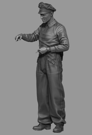 Panzer Art FI35-144 Tenue d&amp;#39;été d&amp;#39;officier de char Waffen-SS 1/35  – immagine 2