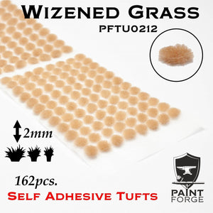 Touffes Paint Forge PFTU0212 : Herbe séchée 2 mm