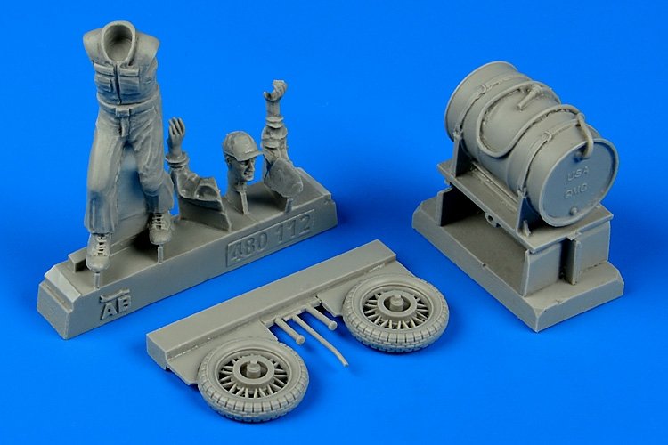 Aerobonus 480112 Mécanicien d'aéronefs de l'armée américaine, Seconde Guerre mondiale - Théâtre du Pacifique, échelle 1/48 