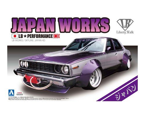 Aoshima 00980 LB WORKS JAPAN 4 portes 1/24