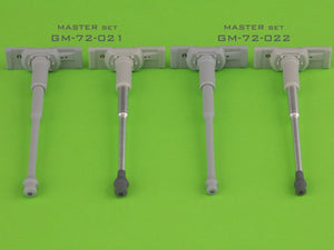 Maquette Master GM-72-022 PzKpfw VI Tiger I - Canons MG-34 et canon de 88 mm KwK36 L/56 avec frein de bouche tardif et mantelet de canon version finale 1/72 – imagen 4