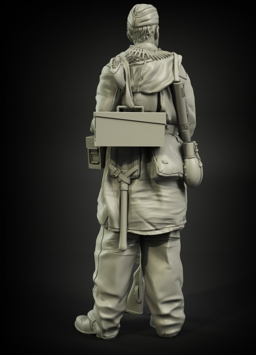 Panzer Art FI35-064 Waffen-SS Anorakanzug MG-42 ammo carrier 1/35 – zdjęcie 3