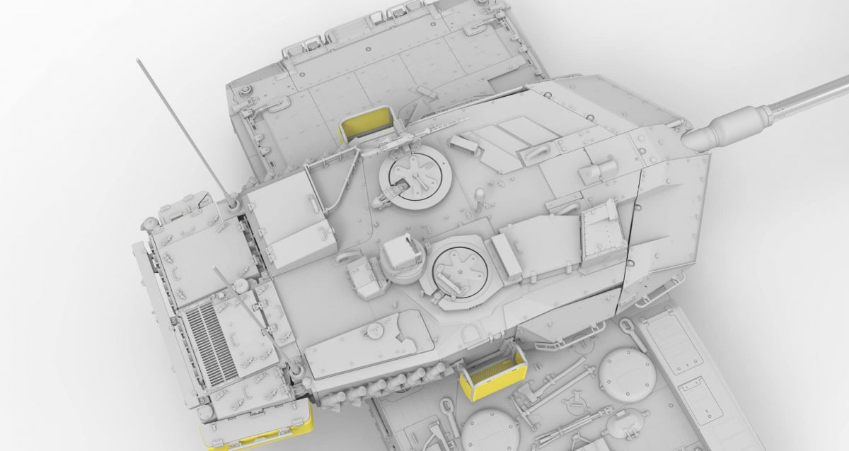 Border Model BT-040 German Main Battle Tank Leopard 2 A7V 1/35 – zdjęcie 3