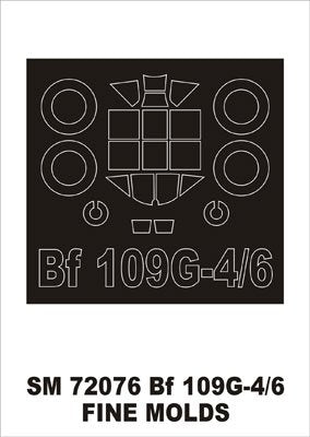 Moules fins Montex SM72076 Bf-109G4/6