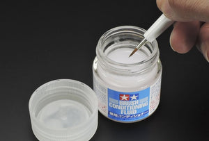 Tamiya 87181 Soin revitalisant pour pinceaux, 23 ml