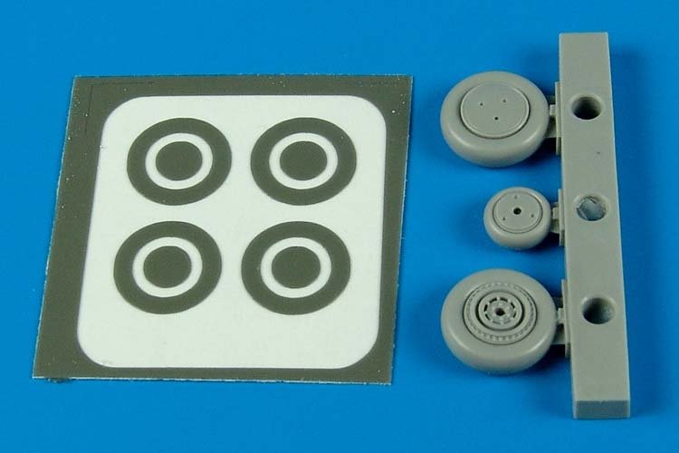 Masques de peinture pour roues Aires 7287 P-39 Aircobra 1/72 Academy