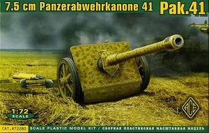 ACE 72280 Canon de Panzerabwehr allemand de 7,5 cm, calibre 41 (Pak.41) (1/72)