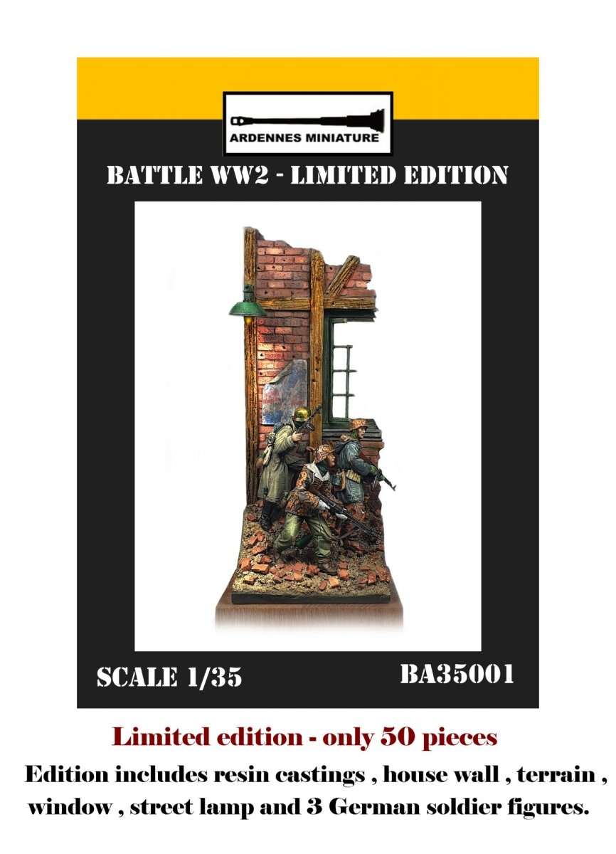 Ardennes Miniature BA35001 ÉDITION LIMITÉE - BATAILLE DE LA SECONDE GUERRE MONDIALE 1/35 – image 2