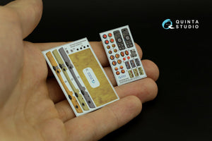 Intérieur imprimé en 3D et coloré sur papier décalcomanie (ICM) Quinta Studio QD35028 KHD A3000, Magirus S330, KHD S3000, KHD S3000/SS M Maultier 1/35 – Bild 7