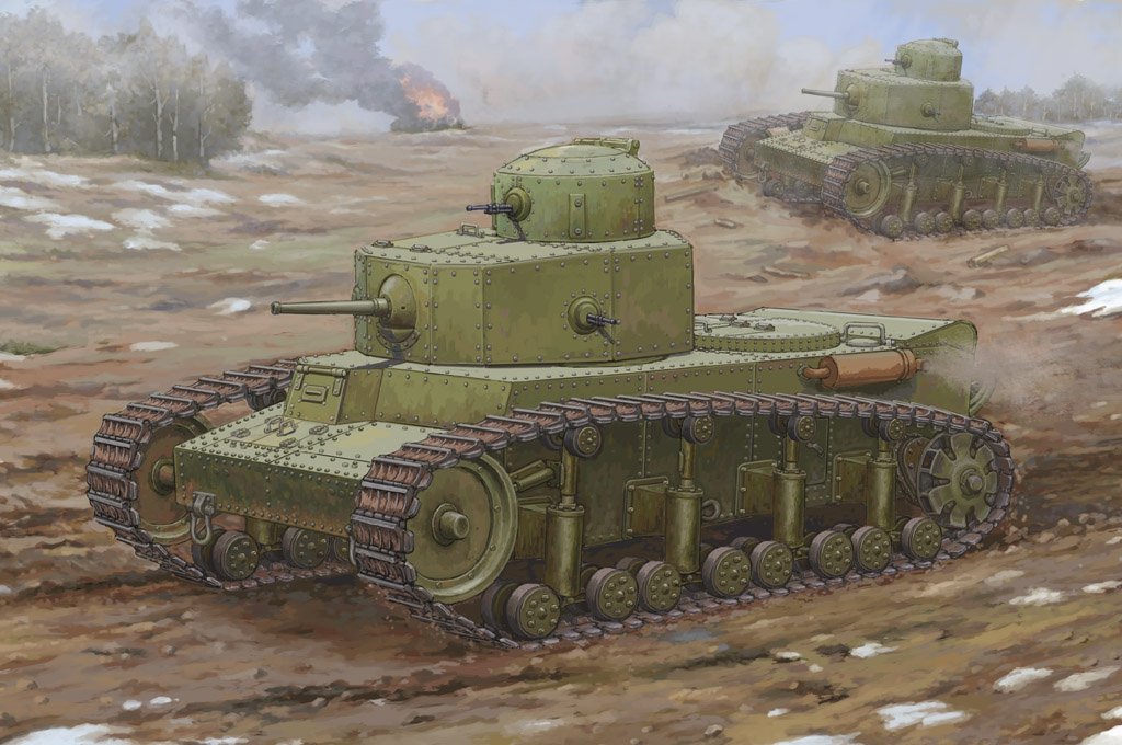 Hobby Boss 83887 Char moyen soviétique T-12 1/35