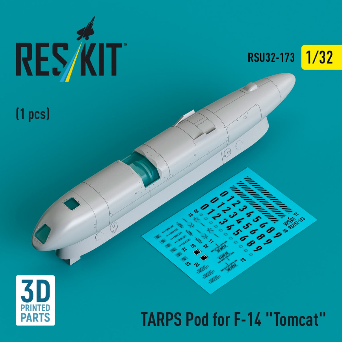 RESKIT RSU32-0173 TARPS nacelle pour F-14 « Tomcat » (1 pièce) (impression 3D) 1/32