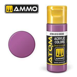 AMMO de Mig Jimenez 20153 ATOM COLOR Orchidée 20ml