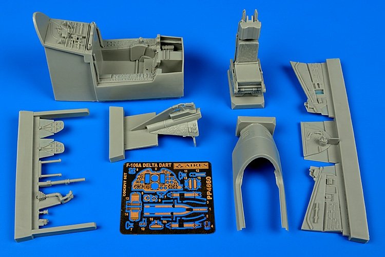 Ensemble de cockpit Aires 4660 F-106A Delta Dart 1/48 TRUMPETER