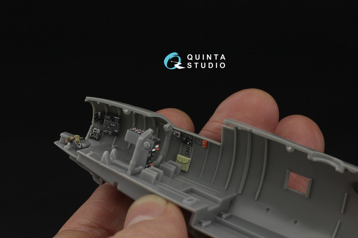 Intérieur coloré imprimé en 3D sur papier décalcomanie Quinta Studio QD72193 B-26F/G Marauder (Hasegawa) 1/72 – immagine 7