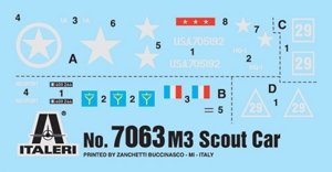 Italeri 7063 M3A1 Voiture de reconnaissance 1/72  – image 9