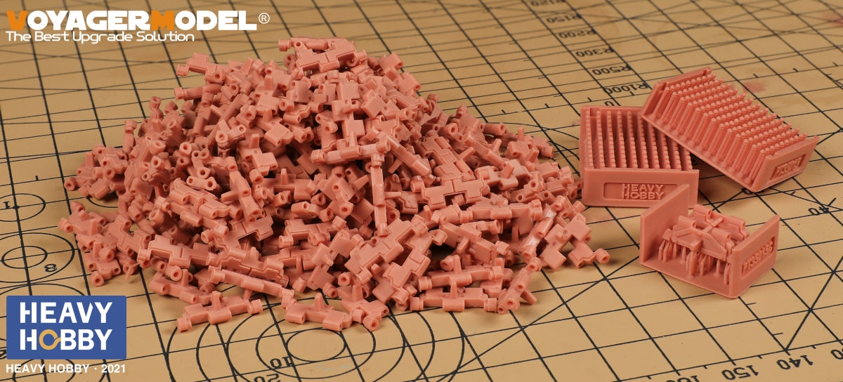Chenilles en caoutchouc Heavy Hobby PT35015 pour PLA ZTQ-15 1/35