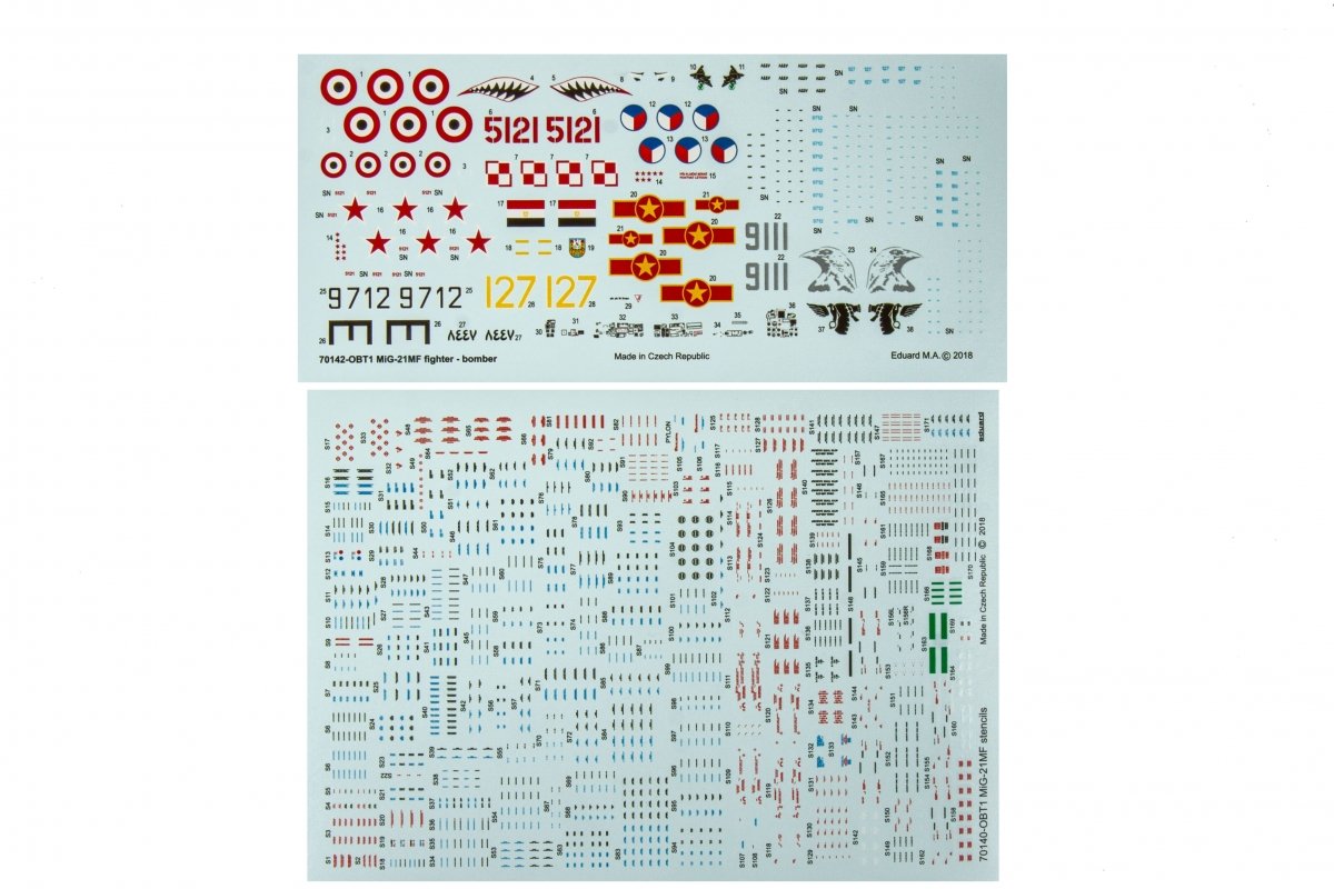 Eduard 70142 MiG-21MF Chasseur-bombardier 1/72 – Bild 10