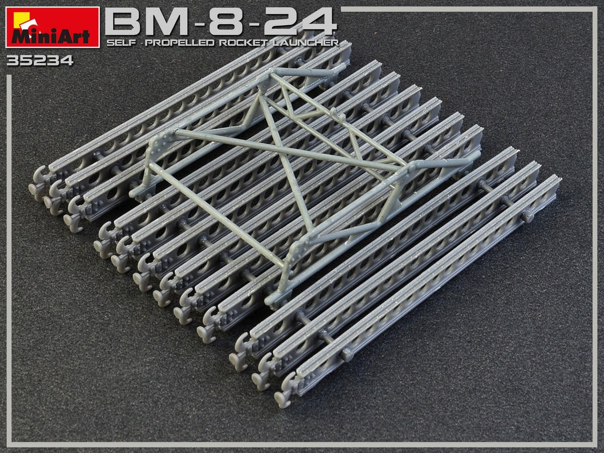 MiniArt 35234 BM-8-24 LANCE-ROQUETTES AUTOPROPULSÉ 1/35 – Bild 7