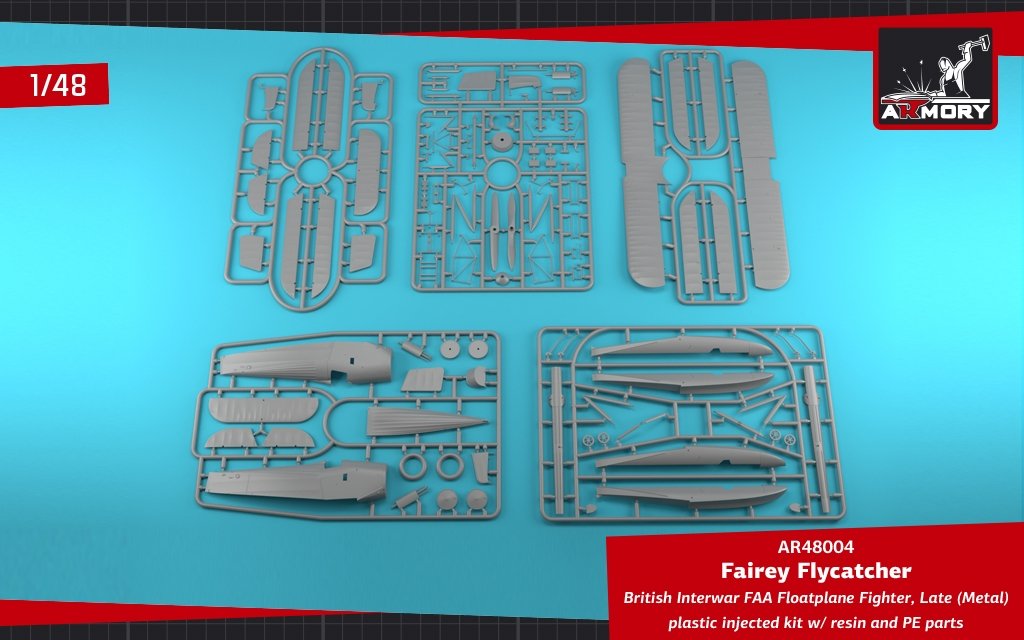 Armory Models 48004 Fairey Flycatcher, chasseur hydravion britannique FAA de l&amp;#39;entre-deux-guerres, version tardive (métal) 1/48 – image 29