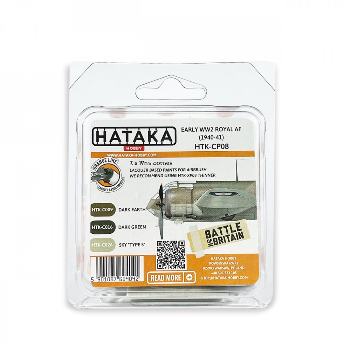 Hataka Hobby HTK-CP08 Royal AF début de la Seconde Guerre mondiale (1940-41)