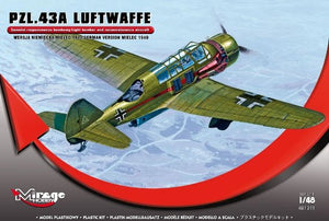 Mirage Hobby 481311 PZL.43A Luftwaffe FWM Mielec version 1940 (1/48)