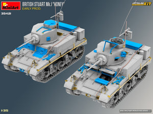 MiniArt 35421 BRITISH STUART MK.I HONEY EARLY PROD. KIT D&amp;#39;INTÉRIEUR 1/35 – image 4