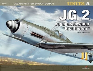 Kagero 97005 JG 2. Jagdgeschwader &amp;quot;Richthofen&amp;quot; (décalcomanies) FR