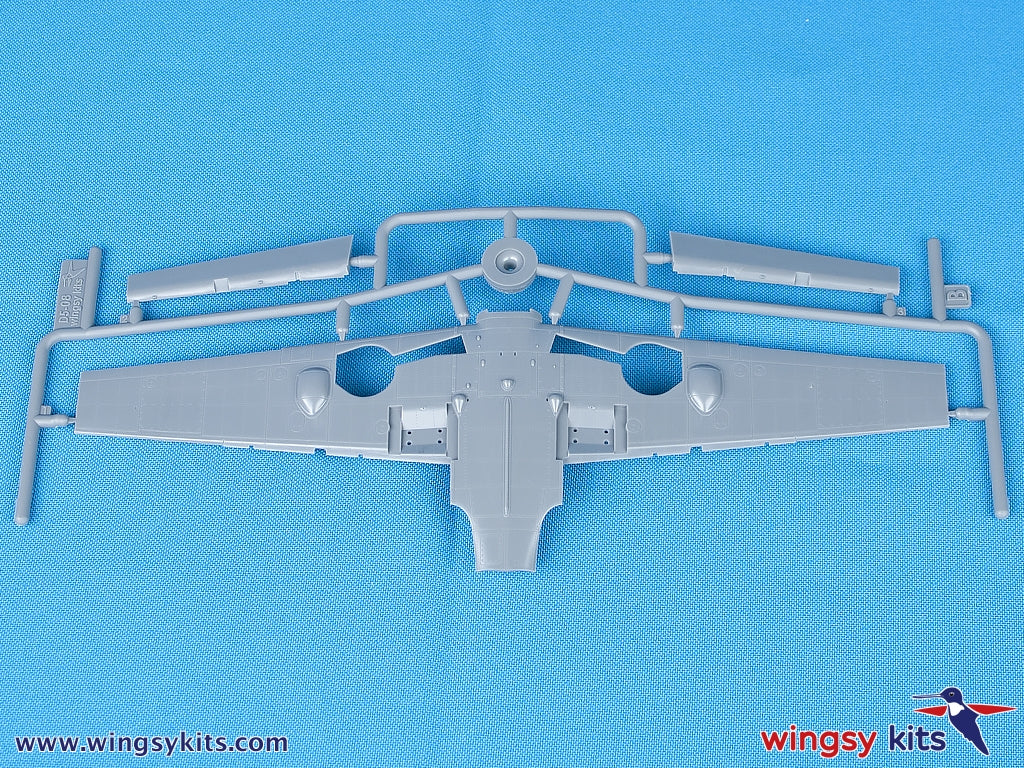 Maquette Wingsy D5-12 Chasseur de l&amp;#39;armée de l&amp;#39;air suisse MESSERSCHMITT Bf 109 E-3a 1/48 – Bild 4