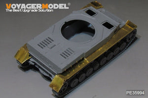 Maquette Voyager PE35994 Garde-boues pour char allemand Pz.Kpfw.IV Ausf.FH de la Seconde Guerre mondiale, modèle Border 35001, échelle 1/35 – imagen 6