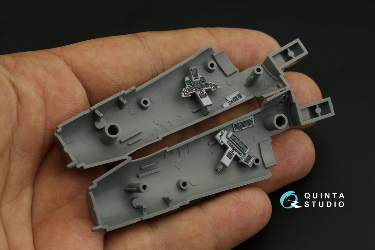 Intérieur imprimé en 3D et coloré pour le F-15E de Quinta Studio QD72039 (Academy) à l&amp;#39;échelle 1/72 – Bild 8