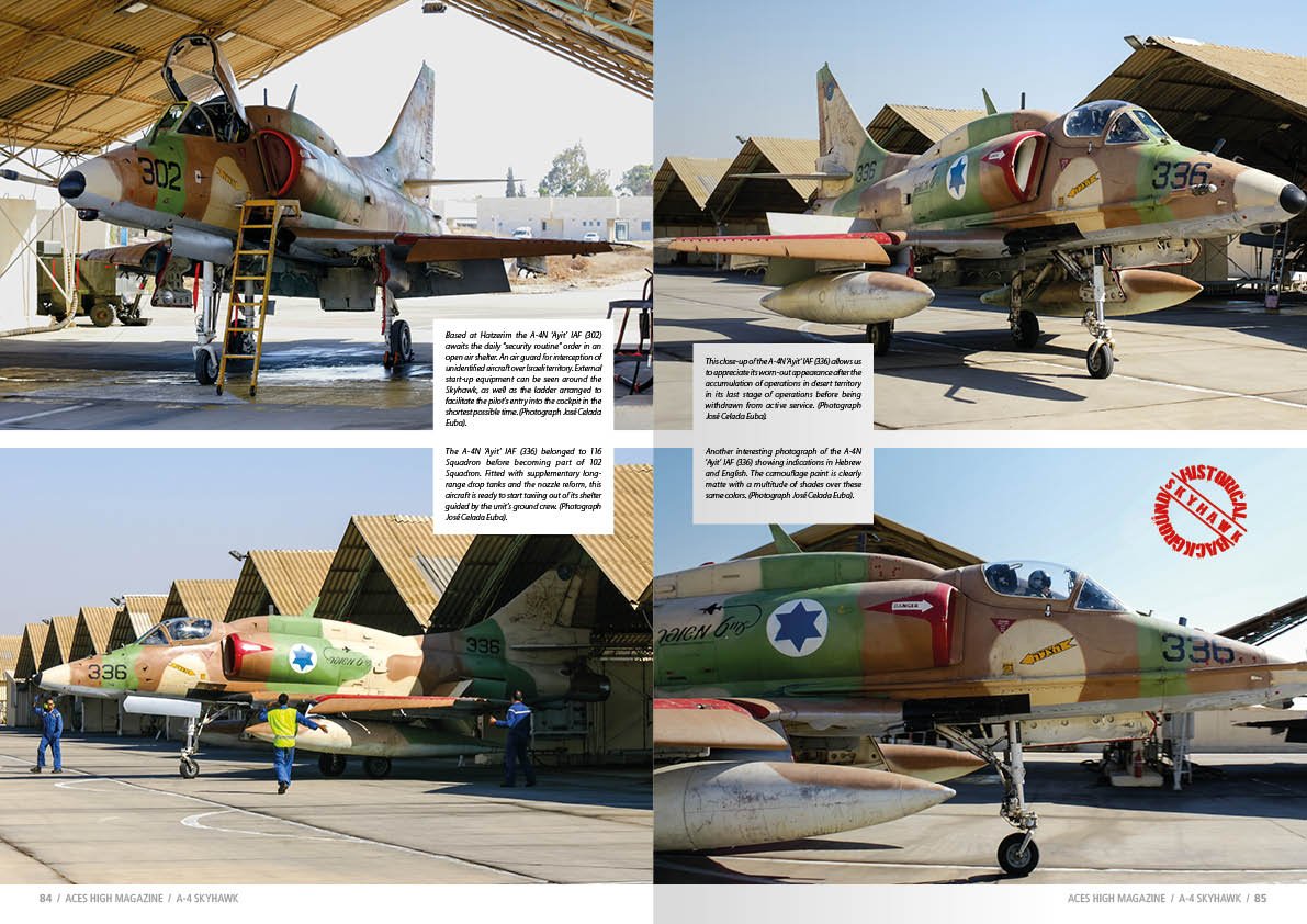 AK-Interactive AK2939 ACES HIGH MONOGRAPHIC SERIES : SKYHAWK (Anglais / Espagnol) – immagine 6
