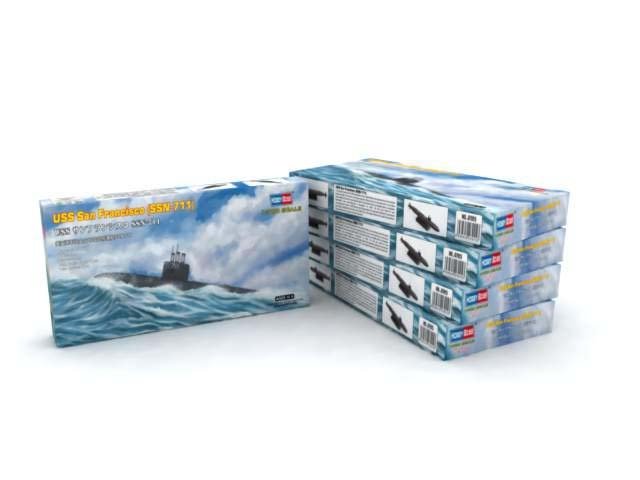 Hobby Boss 87015 USS San Francisco (SSN-711) 1/700 – imagen 2