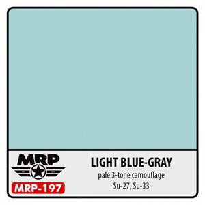 Peinture MR. Paint MRP-197 BLEU CLAIR GRIS SU-27/33 30 ml
