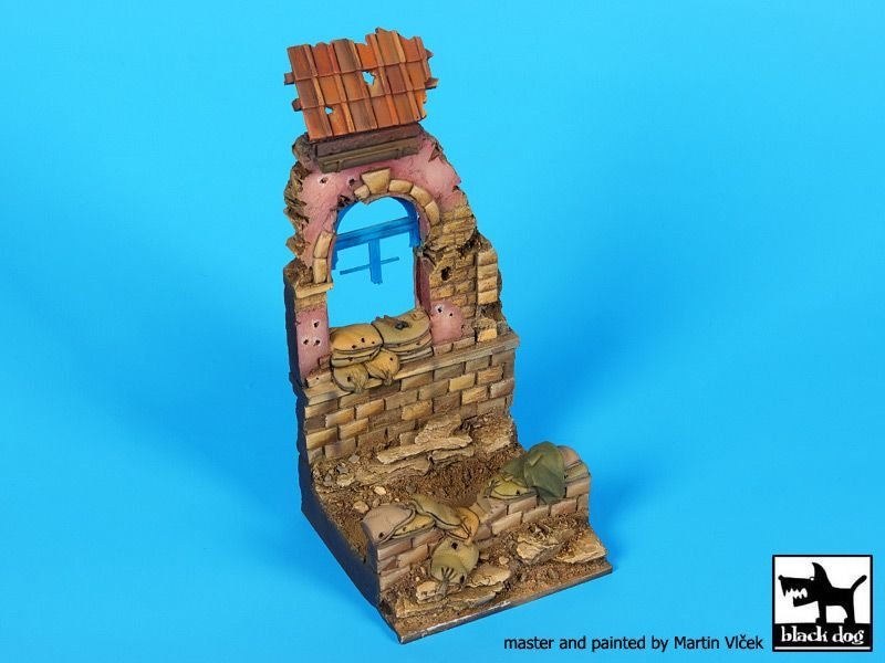 Black Dog D35103 Ruines de maison Italie 1944 socle 1/35 – image 4