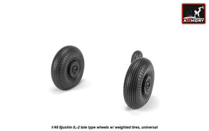 Armory Models AW48035 Iljushin IL-2 Bark, roues de type tardif avec pneus lestés, échelle 1/48 – image 2