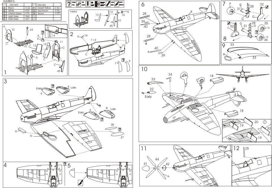 Maquette AZ AZ7390 Supermarine Spitfire Mk.IXc « MTO » (1/72) – immagine 3